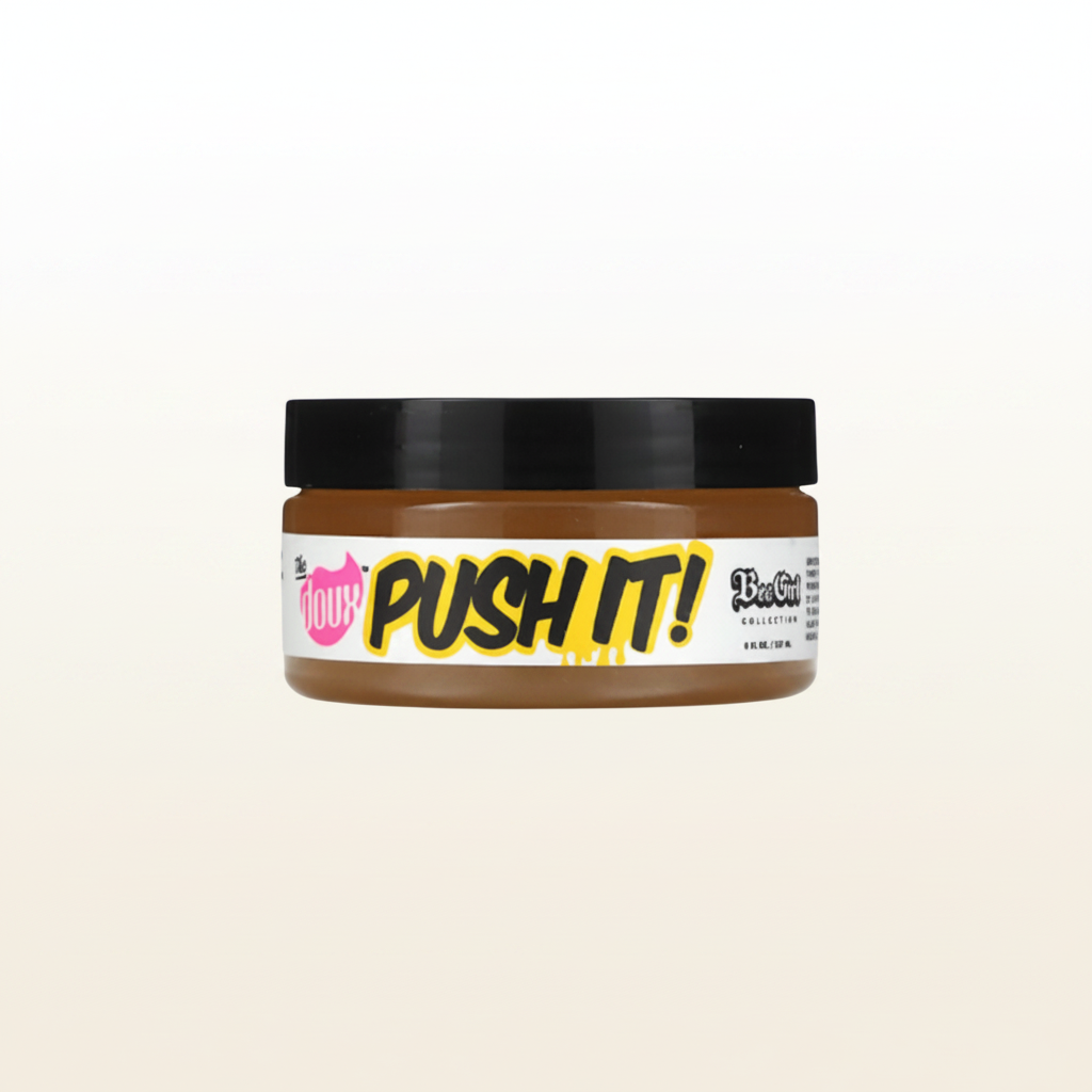 PUSH IT BRAID AND EDGE GEL - MAXIMUM HOLD, NO FLAKES, NO DRAMA